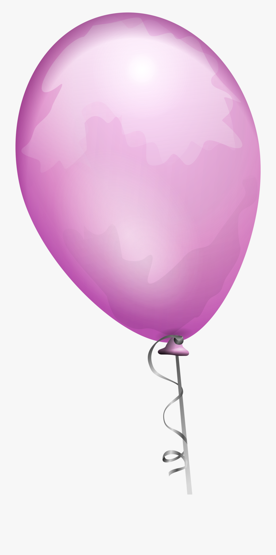 Purple Toy Balloon - Purple Balloons Images Png, Transparent Clipart