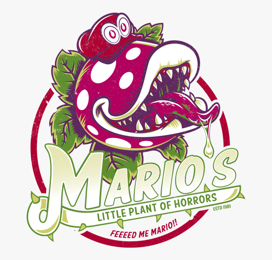 Seymours Organic Plant Food Clipart , Png Download - Little Shop Of Horrors Super Mario, Transparent Clipart