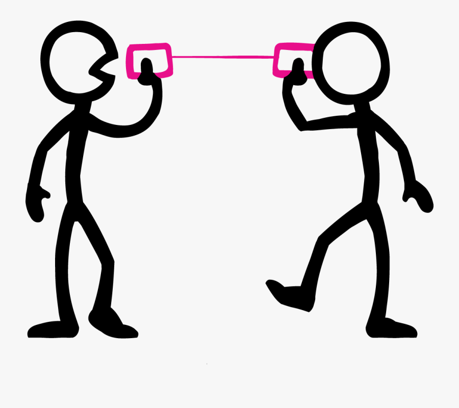 Download Uml Xtra Light How - Communication Stick Figures, Transparent Clipart