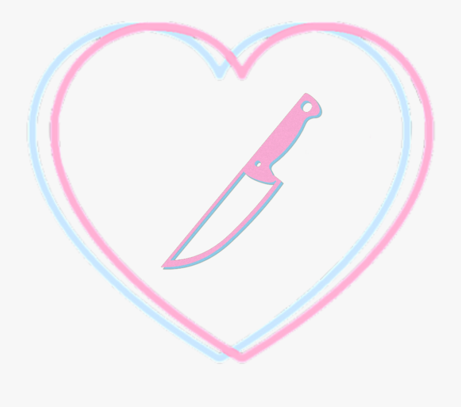 Transparent Overlay Png - - Pastel Goth Heart Aesthetic, Transparent Clipart