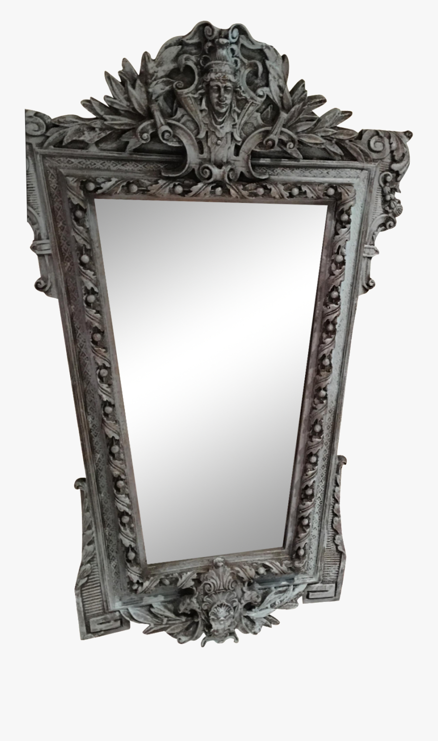 Free Download Vintage Mirror Chairish - Ornate Gothic Mirror, Transparent Clipart