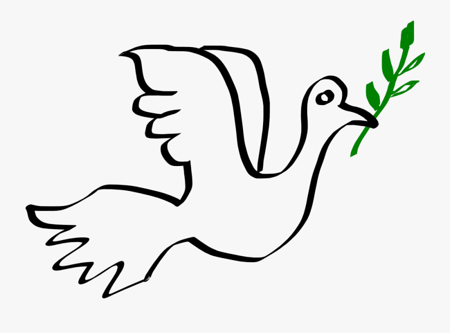 Dove Peace Symbols, Transparent Clipart