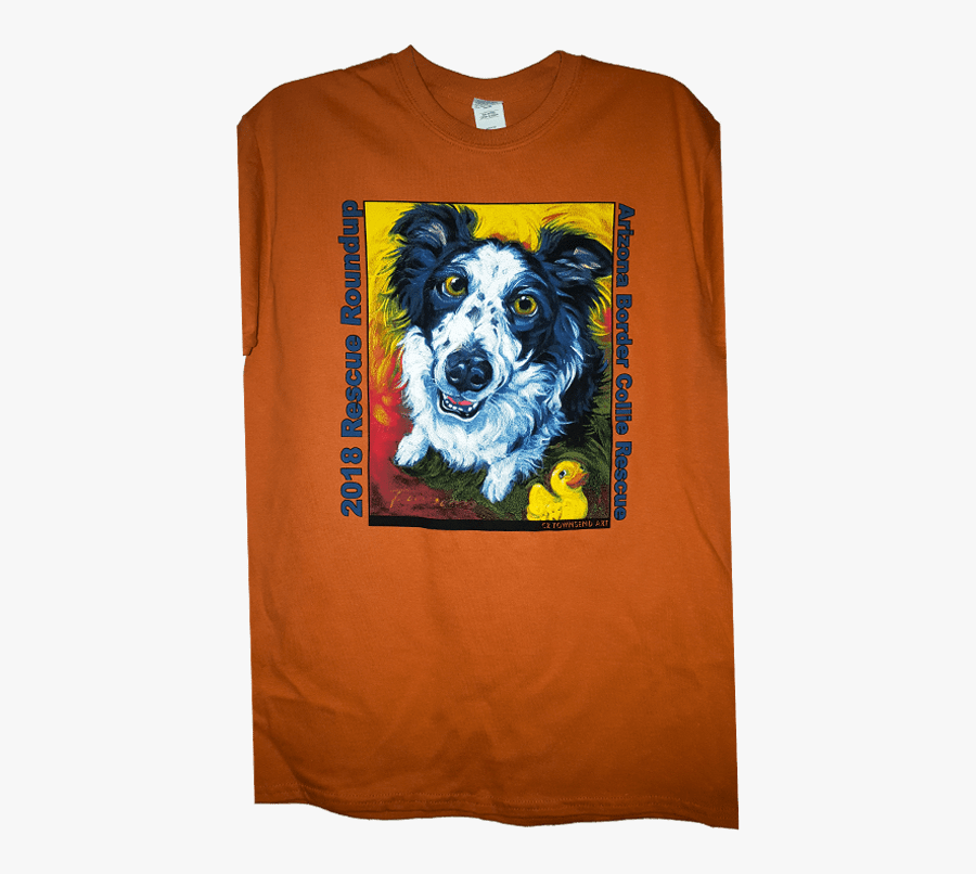 Rescue Roundup 2019 T-shirt - Australian Shepherd, Transparent Clipart
