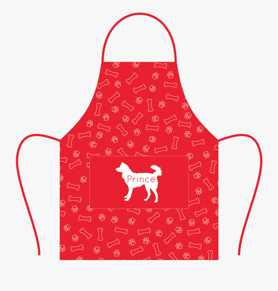 Border Collie - Apron - Red - Labrador Retriever, Transparent Clipart