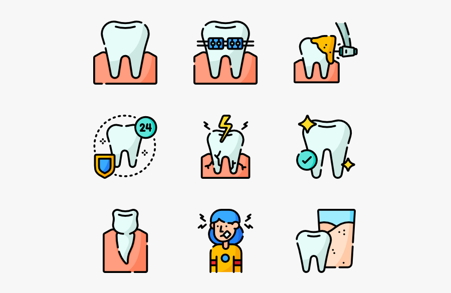 Dentist And Dental Care, Transparent Clipart
