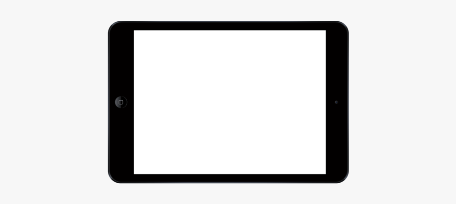 Ipad Template Png, Transparent Clipart