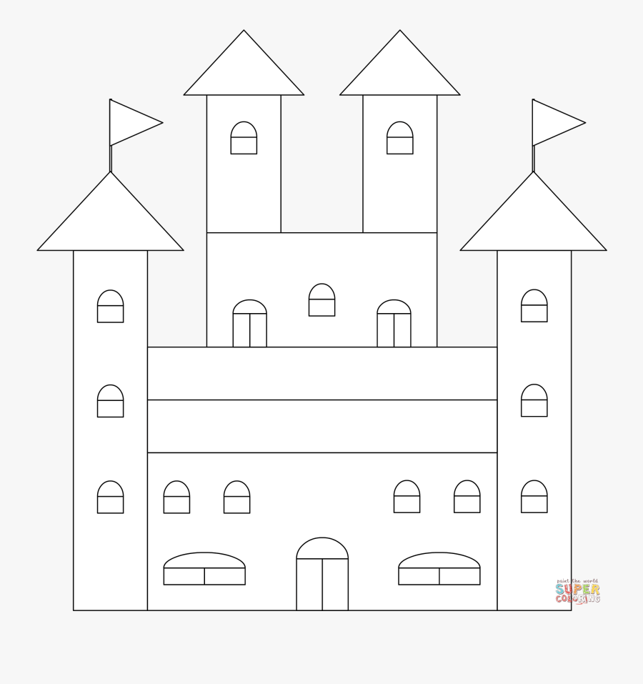 ระบายสี ปราสาท เจ้า หญิง, Transparent Clipart