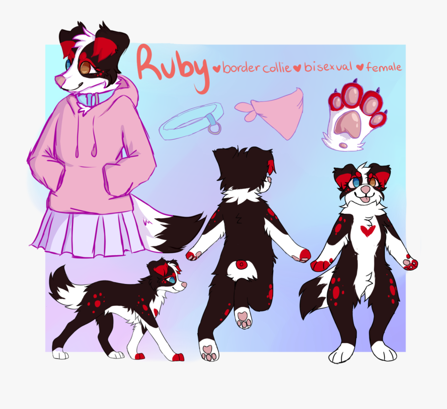 A New Fursona Ref Cause I Stopped Liking My Old One - Cartoon, Transparent Clipart