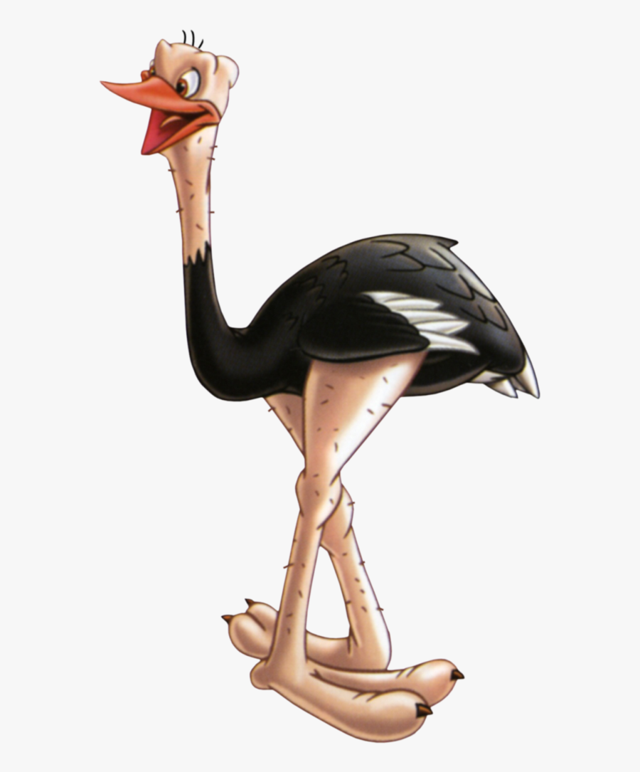 Ostrich Png Picture , Transparent Cartoons - Ostrich Cartoon Images Png, Transparent Clipart
