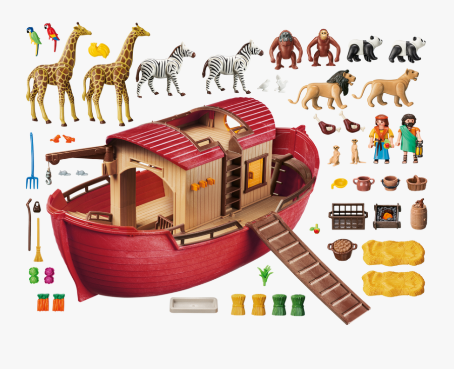 Transparent Ostrich Clipart - Playmobil Noahs Ark, Transparent Clipart