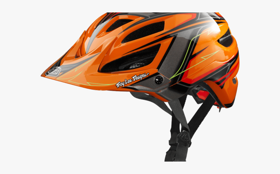 Bicycle Helmet Png Transparent Images - Troy Lee Designs A1 Helmet Orange, Transparent Clipart