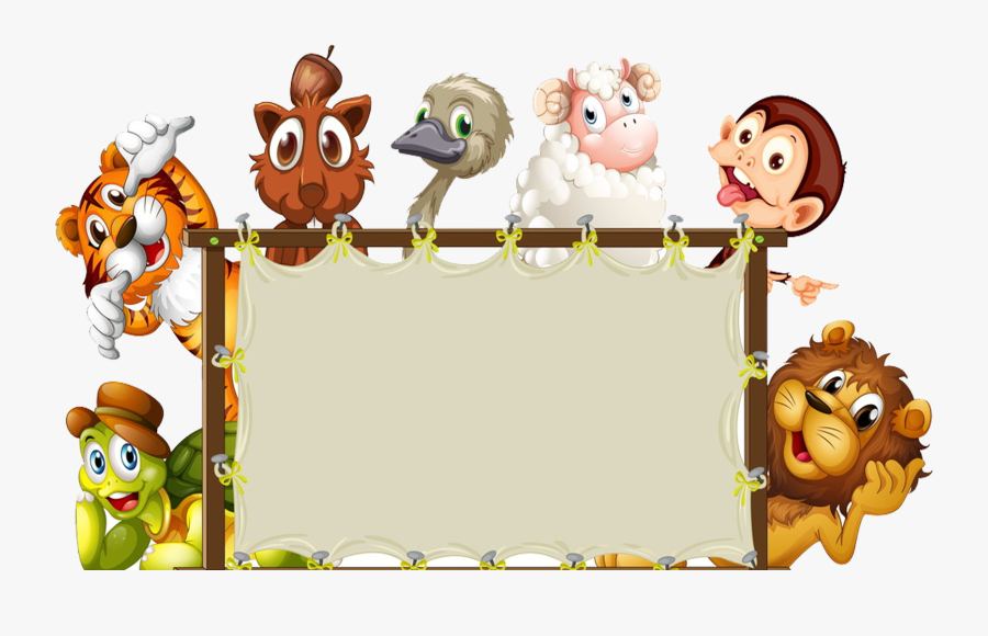 Clip Art Animal Border Clip Art - Clip Art, Transparent Clipart
