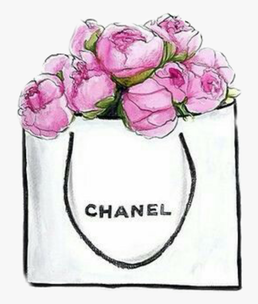 Sketch Drawing Bag Handbag Chanel Clipart - Chanel Png, Transparent Clipart