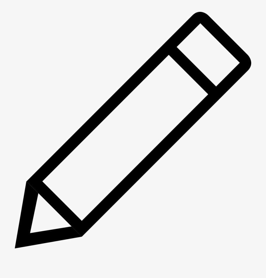 Pencil Outline Svg Png - Skills Icon For Resume, Transparent Clipart