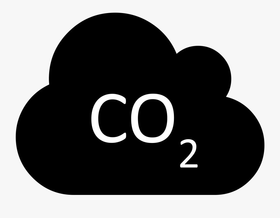 Co2 Carbon Dioxide Icon - Methane Icon Png, Transparent Clipart