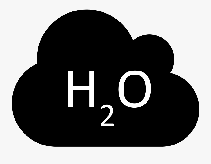 H2o Water Vapor Icon - H2o Png, Transparent Clipart