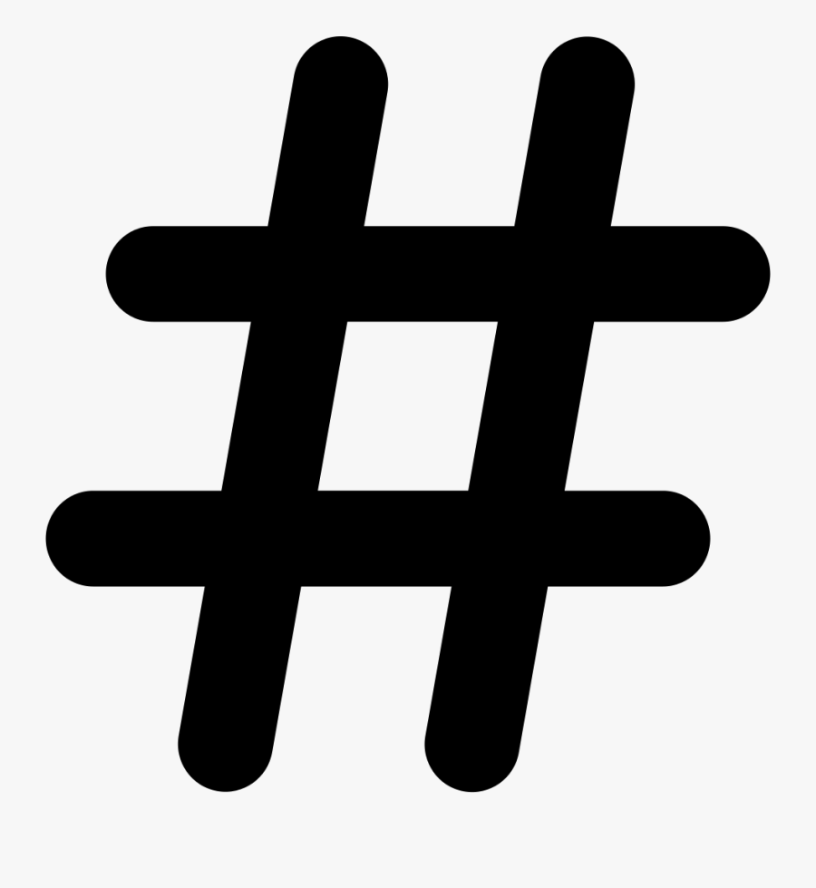 Hashtag Png - Hashtag Icon Png, Transparent Clipart