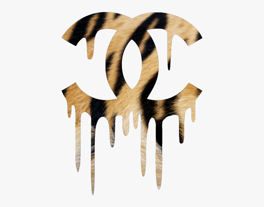 Logo Fashion Chanel Free Png Hq - Dripping Chanel Logo Svg ...