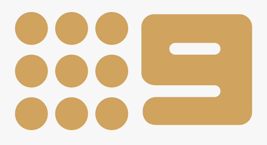 9 Tv Logo Png Transparent - Circle, Transparent Clipart