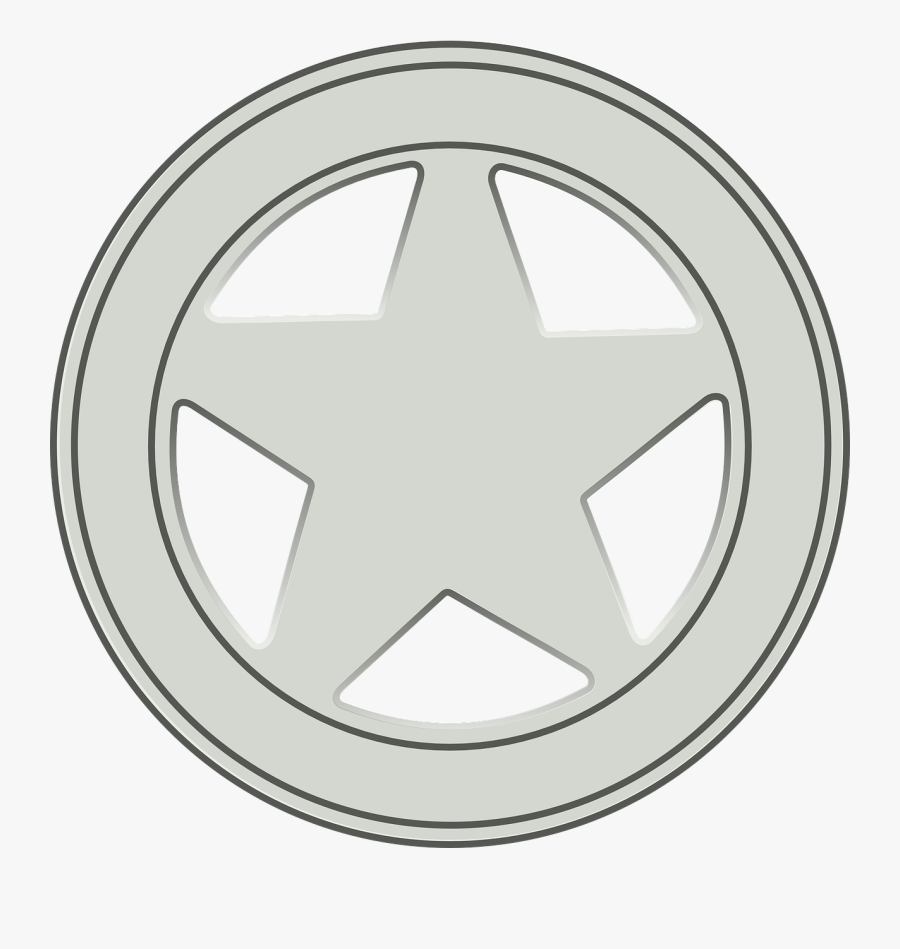 Sheriff Badge Police Free Picture - Police, Transparent Clipart
