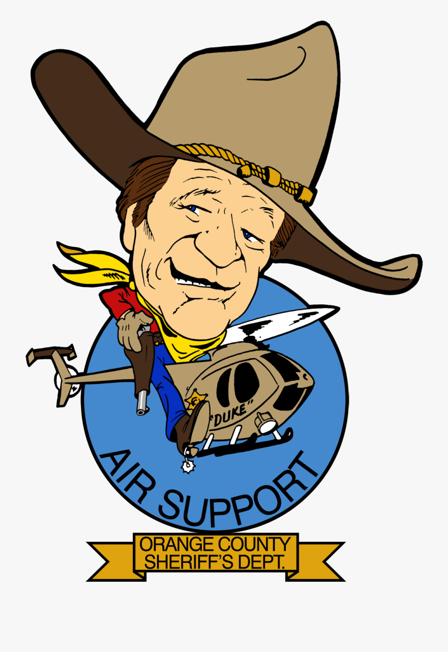 Orange County Sheriff Duke, Transparent Clipart