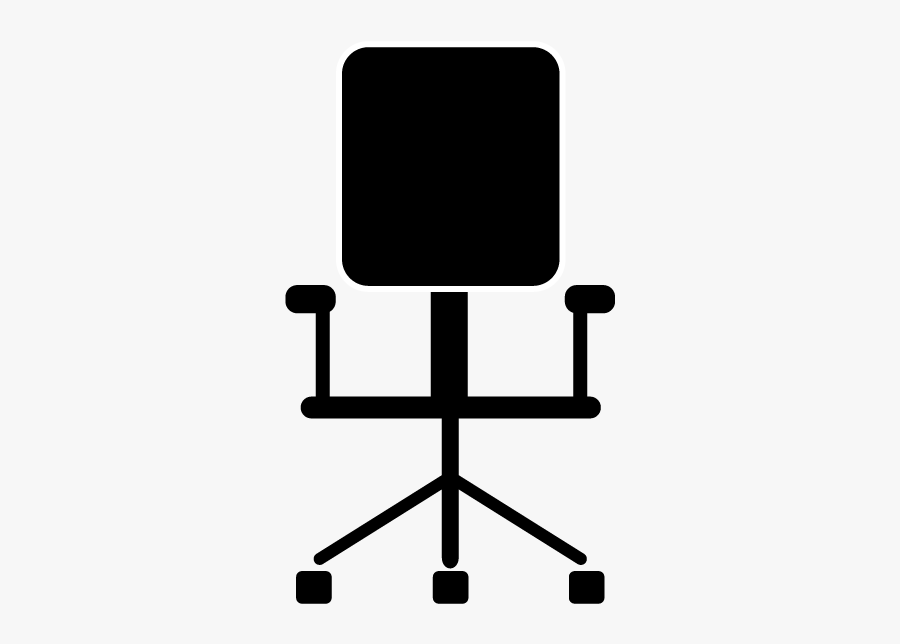 Office Chair, Transparent Clipart