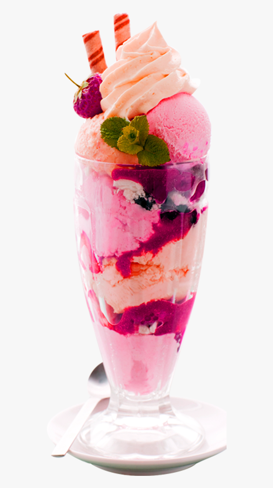 Faluda Ice Cream Png, Transparent Clipart