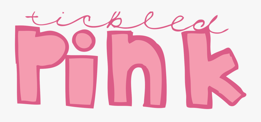 Girly Girl Clipart - Tickled Pink Clipart, Transparent Clipart