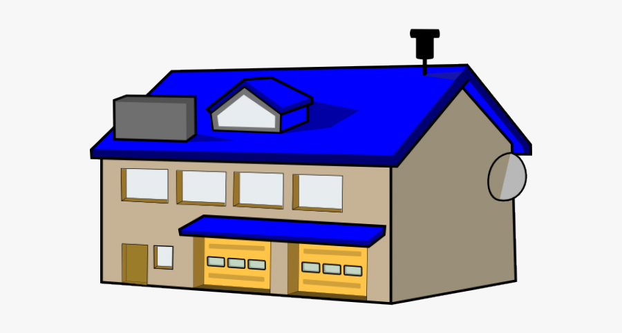 Fire Station Police Line Clipart Transparent Department - Clip Art Fire Station, Transparent Clipart