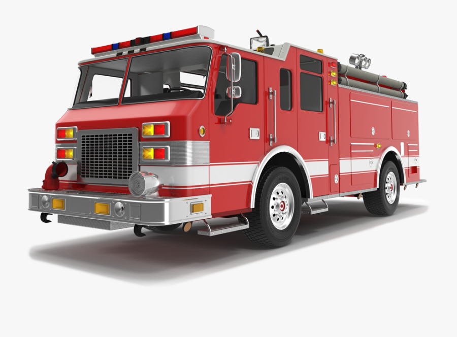 Fire Department Graphics - Fire Apparatus, Transparent Clipart