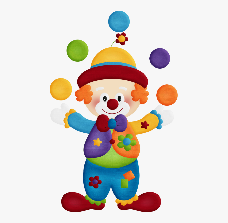 Payaso De Circo Animado, Transparent Clipart