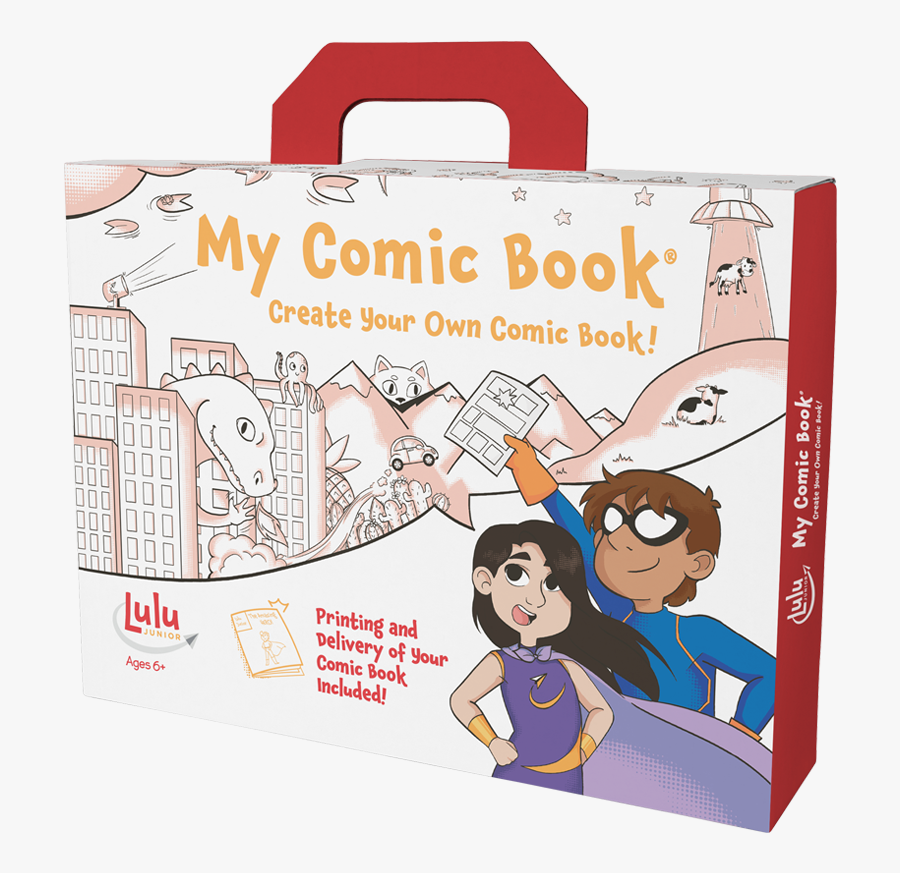 Cartoon Book Pictures - Make Your Own Comic Book, Transparent Clipart