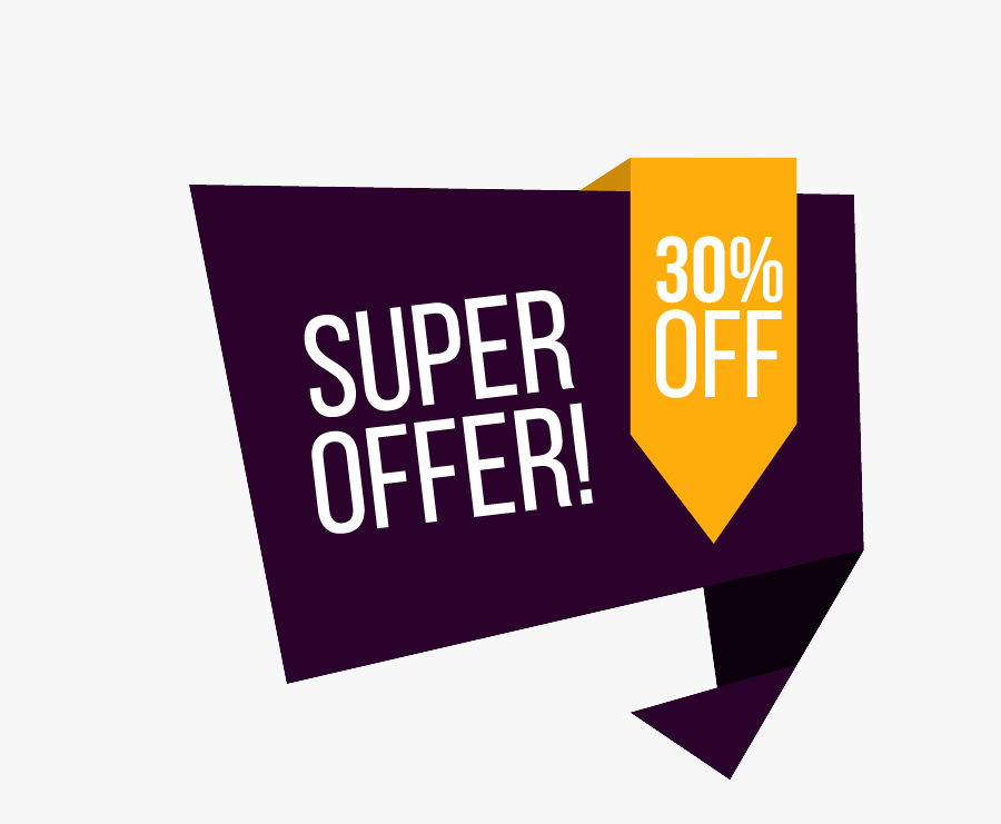 Offer Banner Png Transparent Images - Transparency, Transparent Clipart