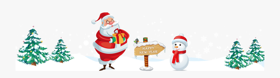 Happy New Year - Cartoon, Transparent Clipart