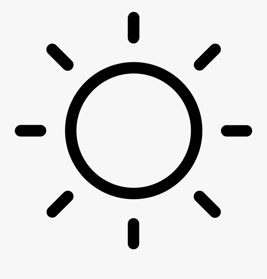 Day Symbol Svg Png - Exposure Icon, Transparent Clipart