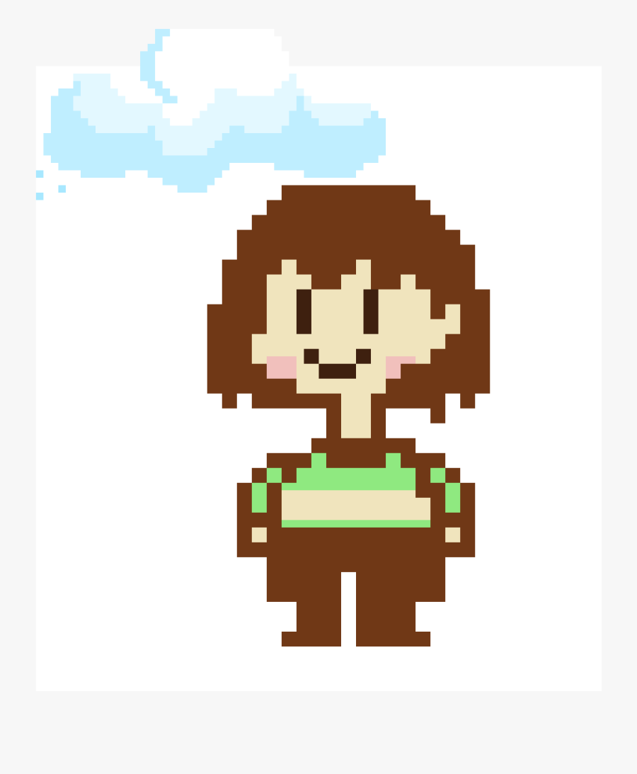 Chara Pixel, Transparent Clipart