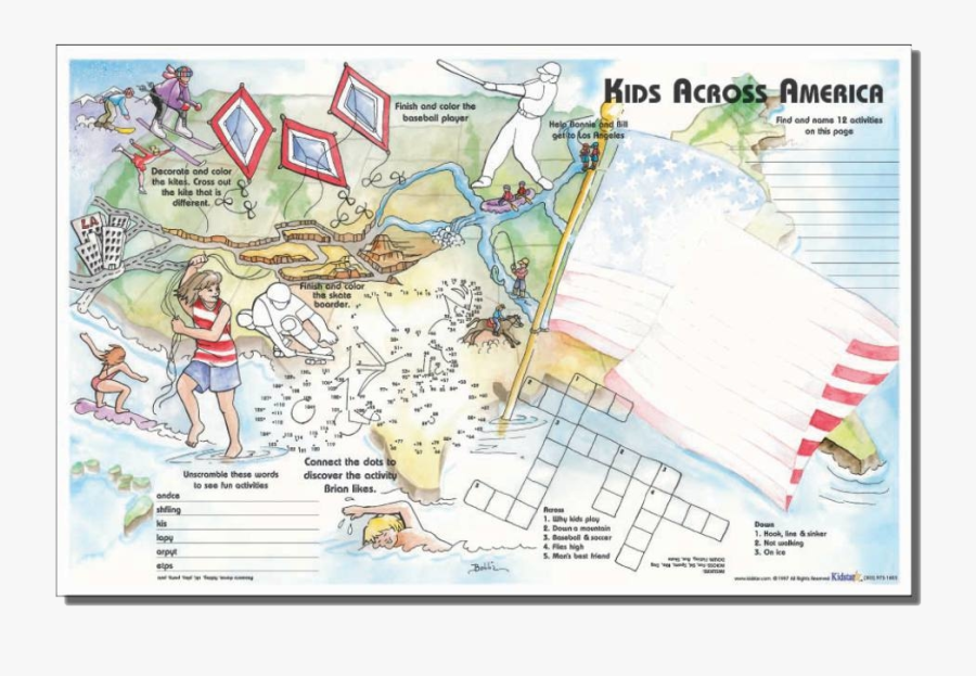 Kids Menu - Atlas, Transparent Clipart