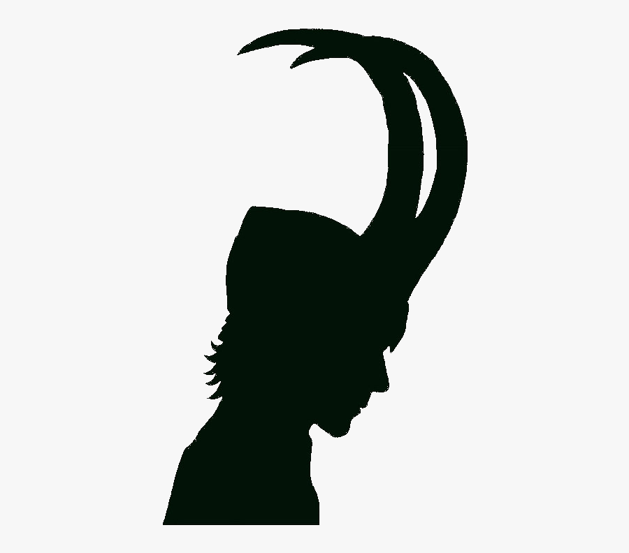 Loki Thor Clint Barton Silhouette - Loki Silhouette Png, Transparent Clipart