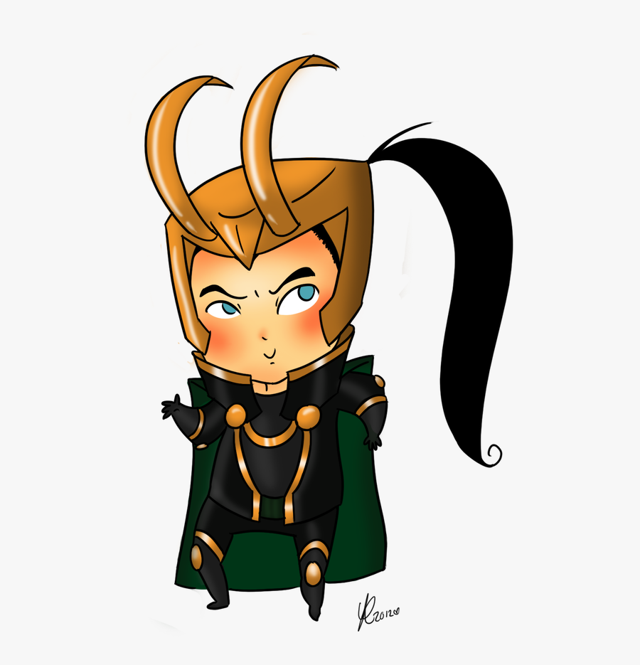 #loki #lokichibi #lokicuteness #chibi #marvel #avengers - Cartoon, Transparent Clipart