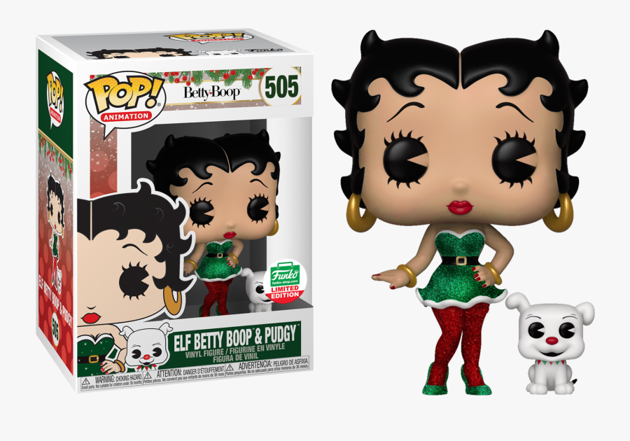 Transparent Elf Collar Clipart - Funko Pop Betty Boop, Transparent Clipart