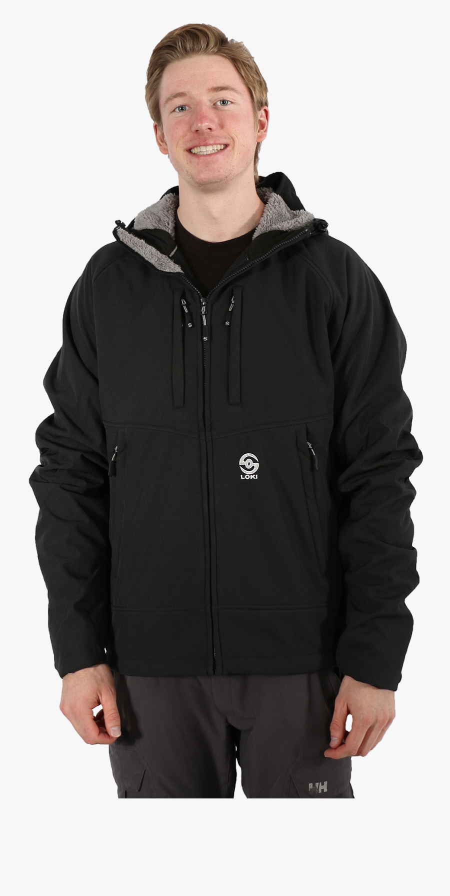 Clip Art Moroccan Men - Men's Therma Training Full Zip Hoodie, Transparent Clipart