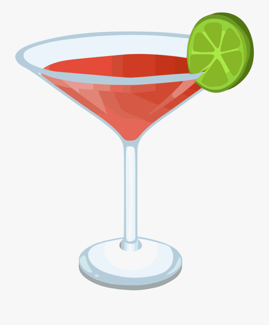 Cocktail Clipart No Background - Martini Clipart Transparent Background, Transparent Clipart