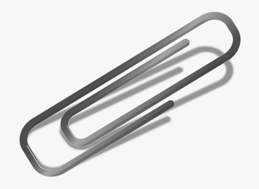 Letter Clip, Paperclip, Help Item In The Office - คลิป หนีบ กระดาษ Png, Transparent Clipart