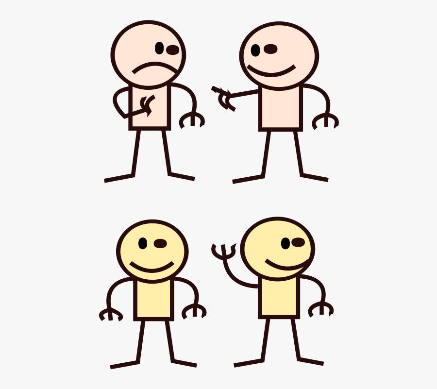 Transparent Stickmen Clipart - Clip Art, Transparent Clipart