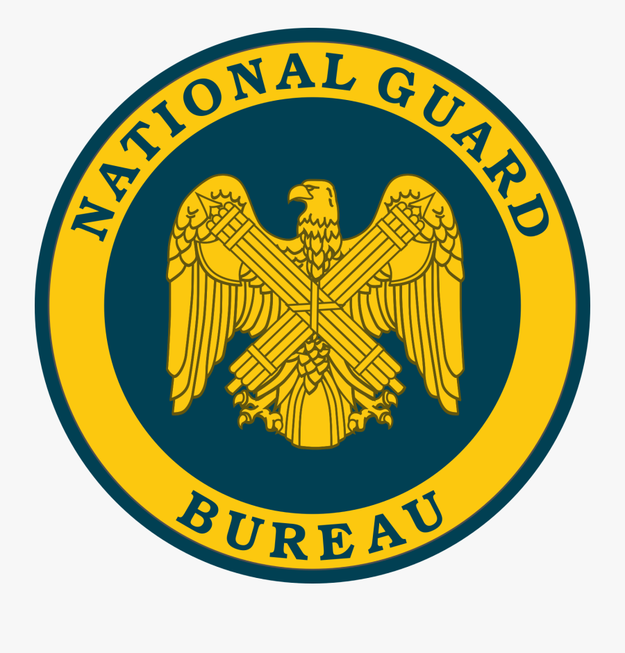 Seal Of The National Guard Bureau - Us National Guard Seal, Transparent Clipart