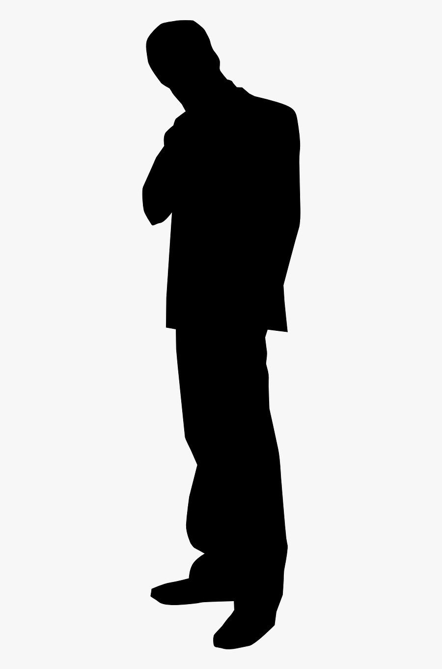 Sight Word Youtube - Silueta Hombre Png, Transparent Clipart