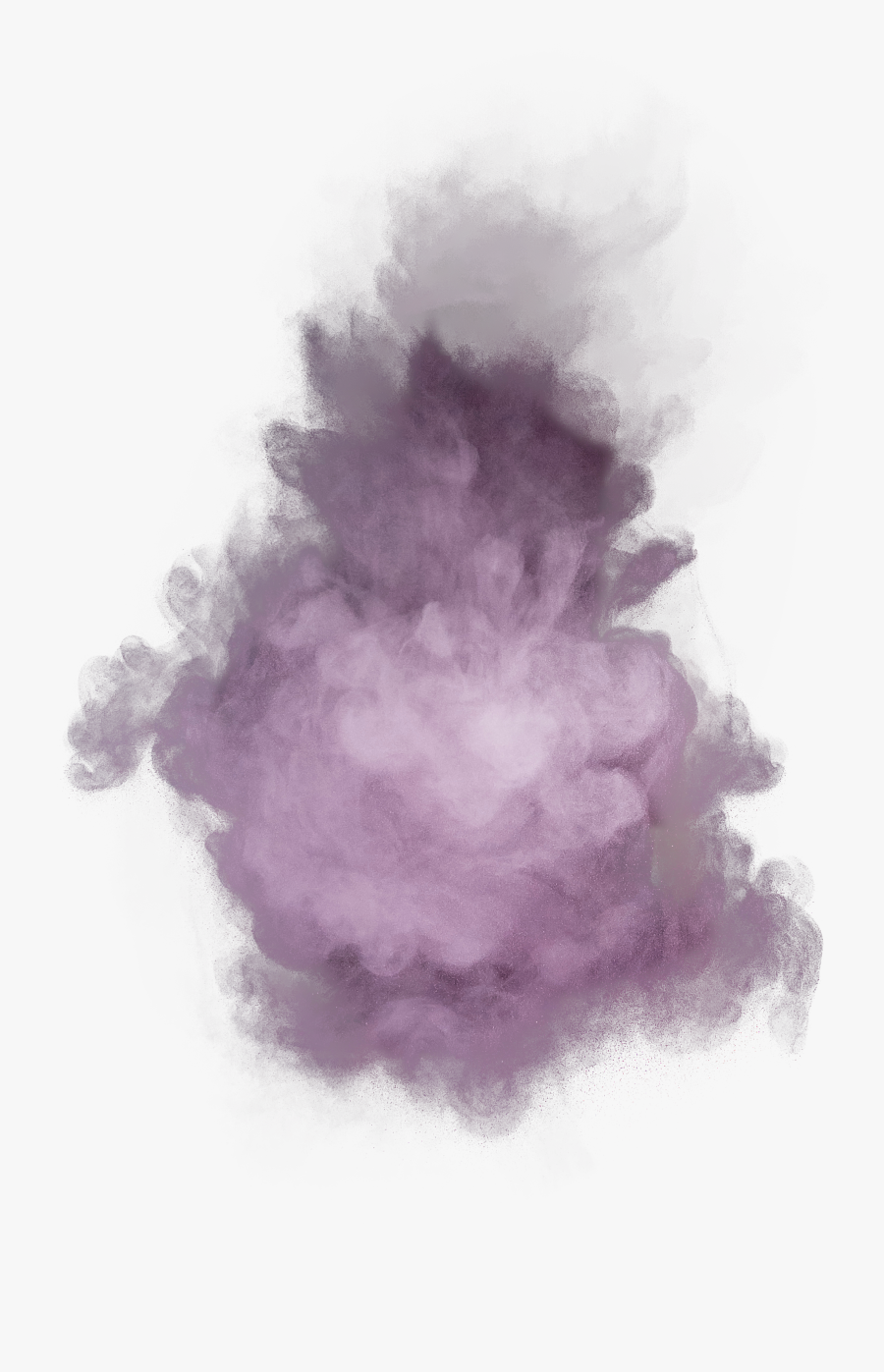 Purple Powder Explosive Material Png Image - Purple Powder Explosion Png, Transparent Clipart