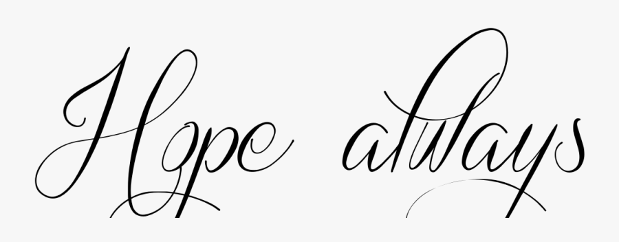 Infinity Symbol And The Phrase Quotforever Changing - Calligraphy, Transparent Clipart