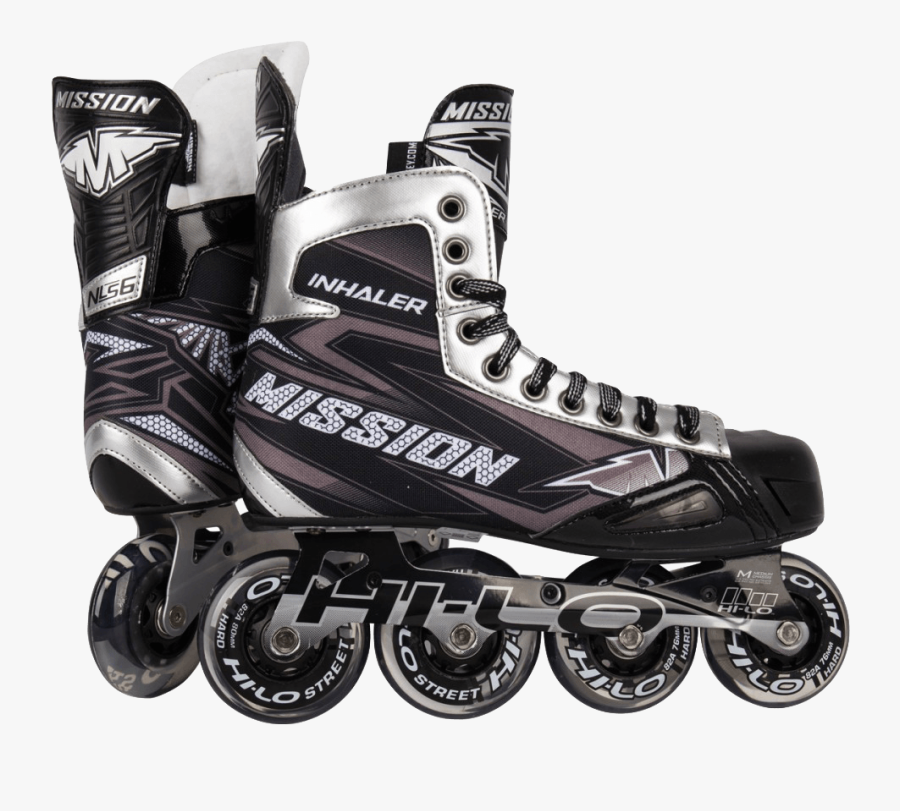 Mission Nls6 Inline Hockey Skate Junior 11285 P - Mission Inhaler Nls6, Transparent Clipart