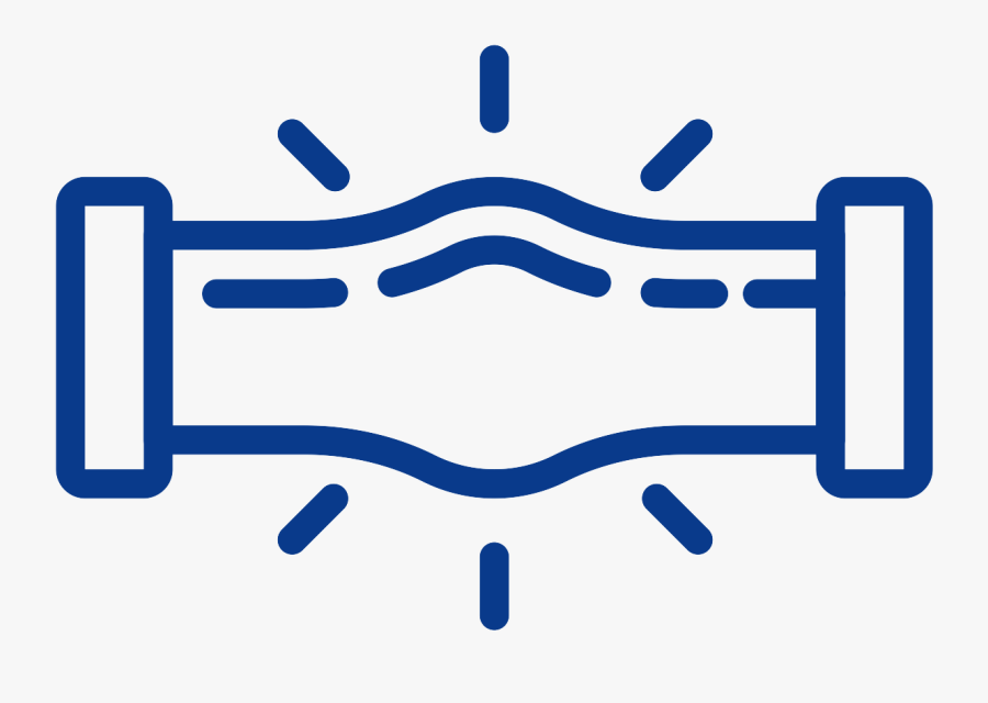 Trenchless Sewer Line Repair - Water Leak Sensor Icon, Transparent Clipart